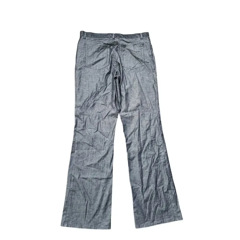 Theory Men's‎ Dress Pants Size 38 x 34 Gray Wool Blend Career